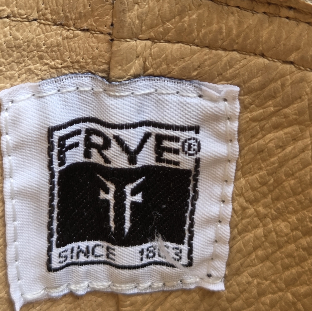 Frye Maxine Trapunto Shortie Boots – Distressed Leather – Size 6.5 - Picture 10 of 11